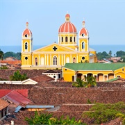Our Lady of the Assumption Cathedral in Granada, Nicaragua