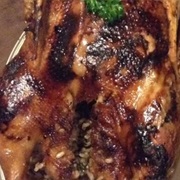 Goose With Rice Stuffing