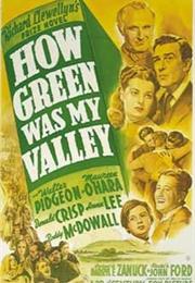 1941 - "How Green Was My Valley"