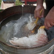 Plucking a Chicken