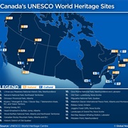 See at Least 10 of Canada's UNESCO Sites