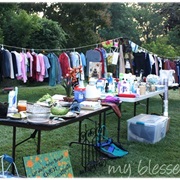 Hold a Yard Sale