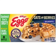 Eggo Oats and Berries Blueberry Waffles