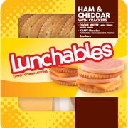 Ham and Cheese Lunchable