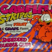 Garfield Stripes Shredded Bubble Gum