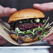 Bug Burger (Patty Made of Bugs)