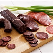 Spekepølse (Meat Sausages)