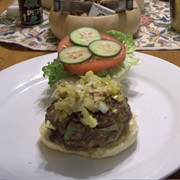 Musk Ox Burger