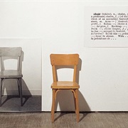 One and Three Chairs - Joseph Kosuth - Pompidou