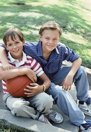 Leonardo DiCaprio and Max Elliott Slade in Parenthood (1990)