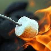 Melt Marshmallows Over a Fire