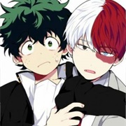 Todoroki and Deku