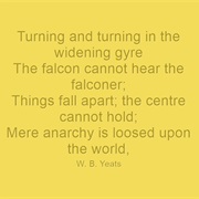 "The Second Coming" by W. B. Yeats