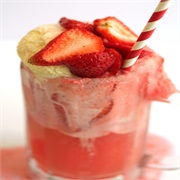 Strawberry Soda Float