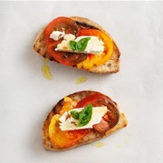 Tomato Feta Toast