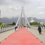 Abrisham Bridge, Tehran, Iran