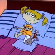 Angelica Breaks a Leg