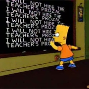 Hiding the Teacher's Prozac