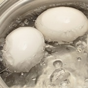 Hard Boiled Eggs Spin, Raw Eggs Don't.