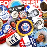 Political Campaign Button