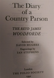 The Diary of a Country Parson (James Woodforde)