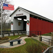 Cumberland-Matthews Covered Bridge, Indiana