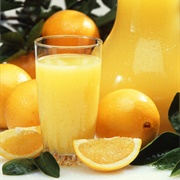 Freshly Squeezed Juice, or Bought in Glass Containers
