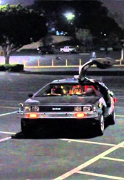 The Delorean in Back to the Future (1985)
