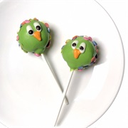 Parrot Cake Pop