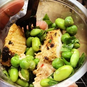 Chicken and Edamame Protein Pot