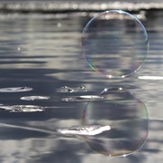 Blow Bubbles in the Rain