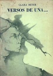 Versos De Una..., by César Tiempo (Clara Beter)