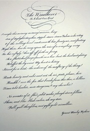 The Windhover (Gerard Manley Hopkins)