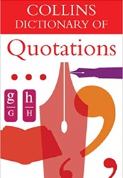 The Concise Collins Dictionary of Quotations (-)