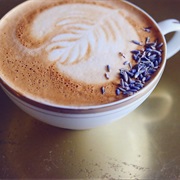 Lavender Honey Latte