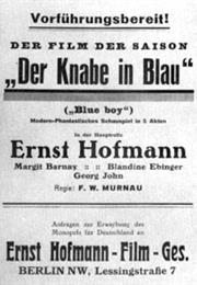 The Boy in Blue 1919