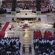 Good Friday - Passion of the Christ Liturgy, St Peter's Basilica, Rome