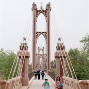 Deir Ez-Zor Suspension Bridge, Syria