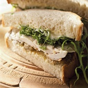 Chicken and Stuffing Sandwich