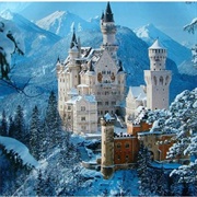 Neuchwanstein Castle in Schwangau, Germany