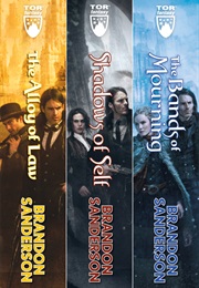 Mistborn- Wax and Wayne Trilogy (Brandon Sanderson)