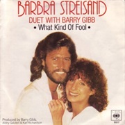 Barbra Streisand and Barry Gibb