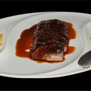 Goose With Ginger Plum Sauce