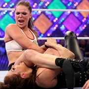 Kurt Angle&Ronda Rousey V Triple H&Stephanie McMahon,Wrestlemania 34