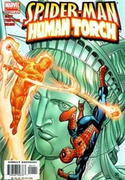 I'm With Stupid (Spider-Man/Human Torch #1-5)