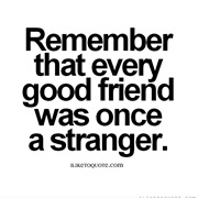 Have a Meaningful Conversation With a Stranger