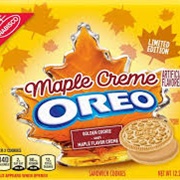 Limited Edition Maple Creme Oreos