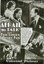 Afraid to Talk (1932)