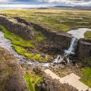 Öxarárfoss, Iceland
