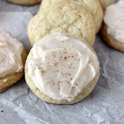Eggnog Sugar Cookies